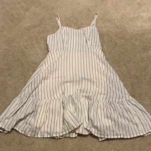 Small Old Navy Blue and White Summer Dress